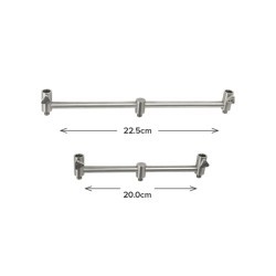 INOX 300 - 2 Rod QR Fixed Buzz Bar Front