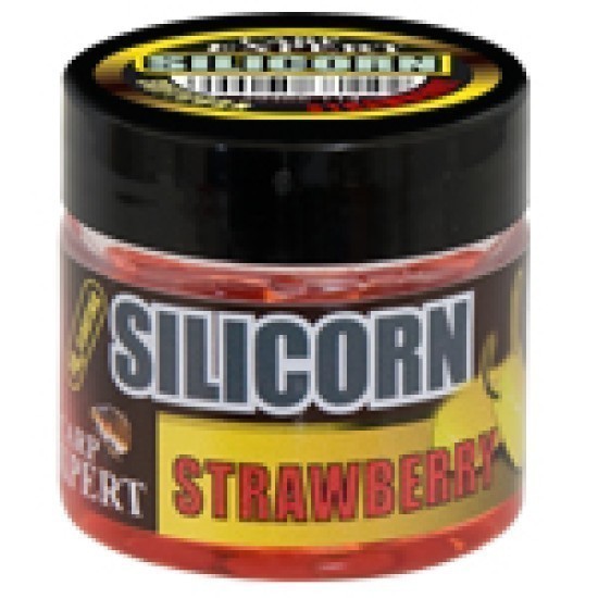 Porumb artificial flotant Carp Expert Silicorn, Căpșună, 10buc/cutie Porumb artificial flotant Carp Expert Silicorn, Căpșună, 10buc/cutie