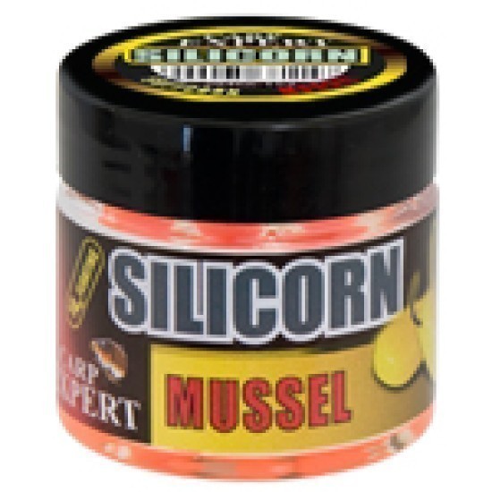 Porumb artificial flotant Carp Expert Silicorn, Scoică, 10buc/cutie Porumb artificial flotant Carp Expert Silicorn, Scoică, 10buc/cutie
