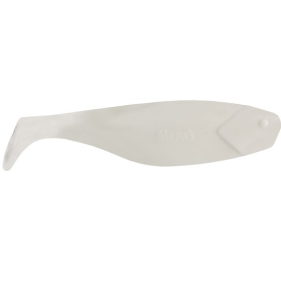 SHAD MANN'S WHITE 4.5CM, 15BUC/PLIC