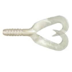 TWISTER CU COADĂ DUBLĂ MANN'S TWISTER TWINTAIL PEARL 10CM, 8BUC/PLIC