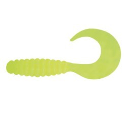 TWISTER MANN'S CTG CHARTREUSE FLUORESCENT 10CM, 10BUC/PLIC