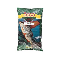 Nadă Sensas 3000, Gros Gardons Noire, 1kg