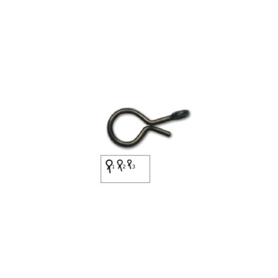 Agrafă Mustad Fast Snap Hooks, Nr.3, 25buc/plic Agrafă Mustad Fast Snap Hooks, Nr.3, 25buc/plic
