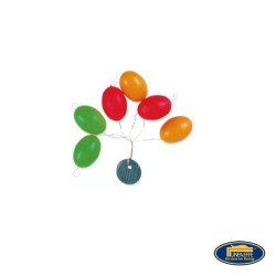 Opritoare flotante multicolor Lineaeffe, X Large, 6buc/plic