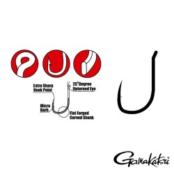 CÂRLIGE GAMAKATSU G-CARP SUPER WIDE GAPE PFTE NR.4 10BUC/PLIC