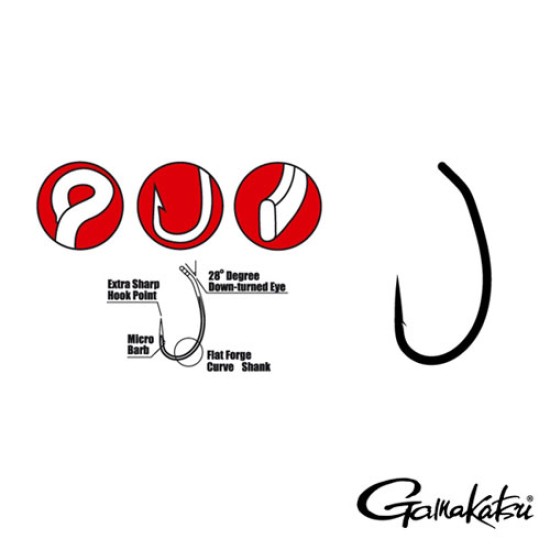 CÂRLIGE GAMAKATSU G-CARP SNAGGER PFTE NR.6 10BUC/PLIC CÂRLIGE GAMAKATSU G-CARP SNAGGER PFTE NR.6 10BUC/PLIC