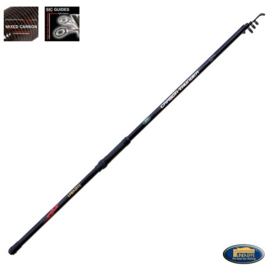Lansetă telescopică Lineaeffe Carbon Thunder, 3.60m/50-120g Lansetă telescopică Lineaeffe Carbon Thunder, 3.60m/50-120g