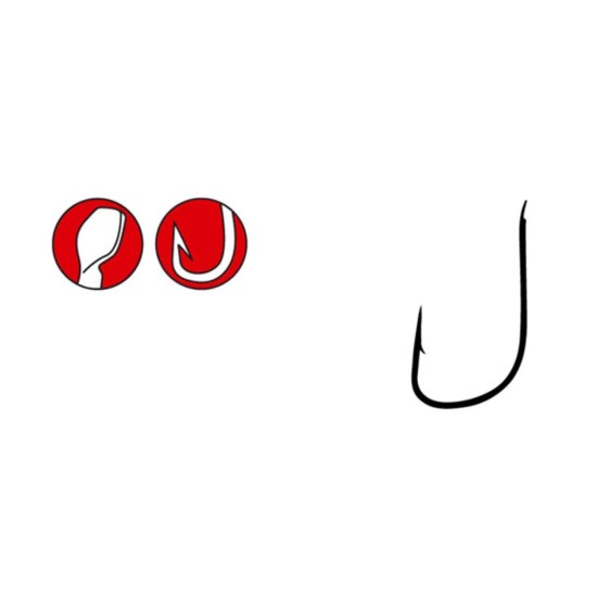 CÂRLIGE GAMAKATSU LS-2110N NICKEL NR.16 25BUC/PLIC