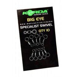 Vârtej cu ochet supradimensionat Korda Specialist Big Eye Swivel, 10buc/plic