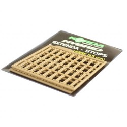 Opritoare Korda Extenda Stops, Clear, Medium, 108buc/plic