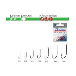 CÂRLIGE GAMAKATSU LS-1112N NICKEL NR.16 25BUC/PLIC