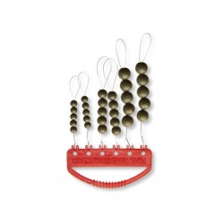 Opritoare Cormoran Soft Bead Olive Green, 30buc/plic