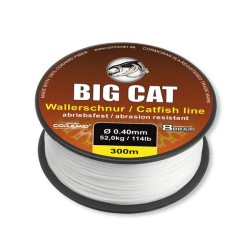 Fir textil Cormoran Big Cat 8Braid, White, 0.50mm/68kg/300m