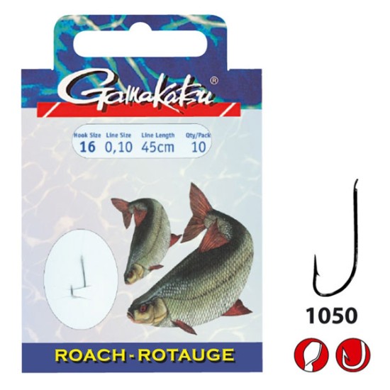XX CARLIG GAMAKATSU LEGAT 1050N ROACH 0,10MM 10BUC/PL