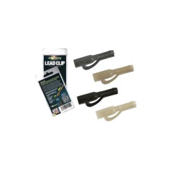 Clips plumb pierdut Korda Lead Clip, Gravel, 10buc/plic
