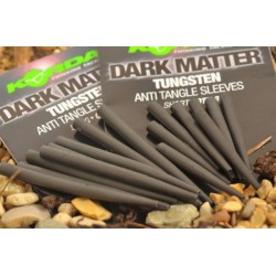 Conuri antitangle Korda Tungsten Sleeves, Dark Matter, Long, 8buc/plic
