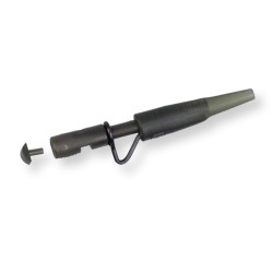 Kit montură plumb pierdut Prologic Heavy Duty Long Leadclip W-pins & Tailrubber, 10buc/plic