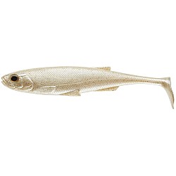 Shad Daiwa Duckfin Live, UV Pearl, 10cm, 3buc/plic