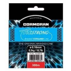 Fir textil Cormoran Corastrong Braided Coramid Line, Verde, 0.25mm/14.3kg/300m