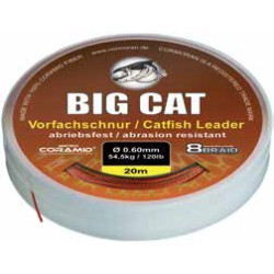 Fir textil Cormoran Big Cat 8-Braid, 20m, 0.60mm/54.5kg