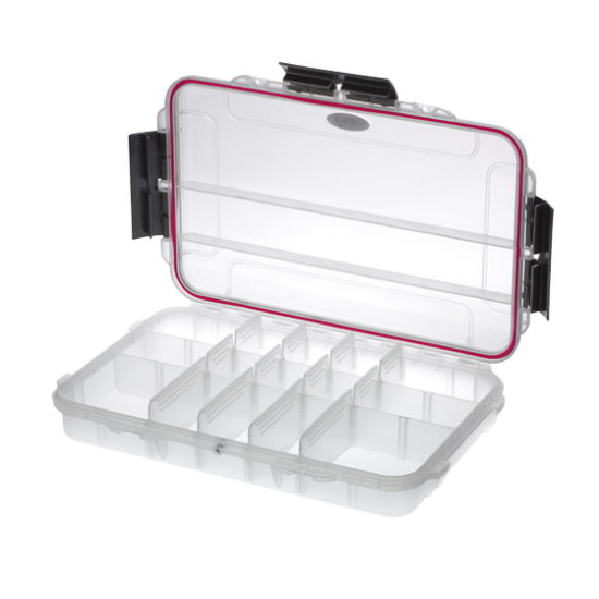 Cutie pentru accesorii Plastica Panaro Max003t, 350x230x59mm, 3/15 compartimente Cutie pentru accesorii Plastica Panaro Max003t, 350x230x59mm, 3/15 compartimente
