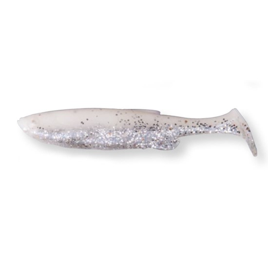 Shad Savage Gear Fat Minnow T-Tail, White Silver, 7.5cm/5g, 4buc/plic