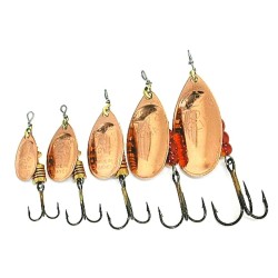 Linguriță rotativă Mepps Aglia, Copper, Nr.1, 3.5g