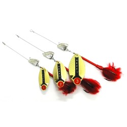 Linguriță rotativă Mepps Lusox, Gold, Nr.2/6g