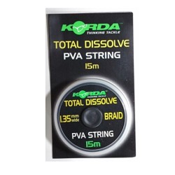 Fir PVA solubil Korda String Total Dissolve, 1.35mm/15m