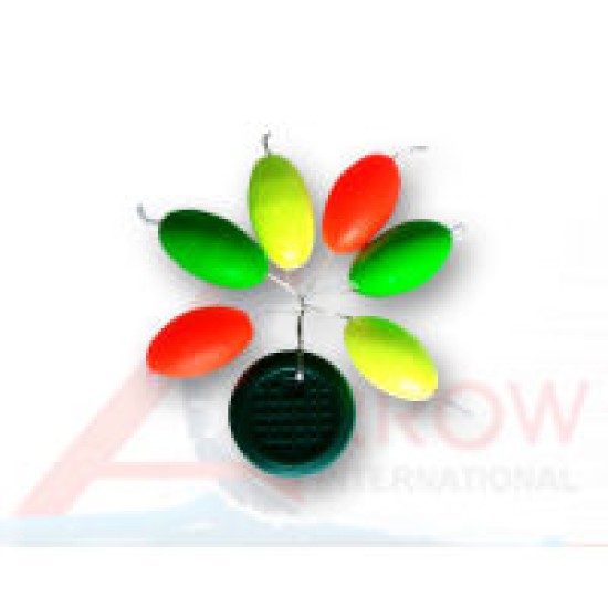 Opritoare flotante multicolor Lineaeffe, Small, 6buc/plic Opritoare flotante multicolor Lineaeffe, Small, 6buc/plic