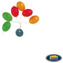 Opritoare flotante multicolor Lineaeffe, Large, 6buc/plic