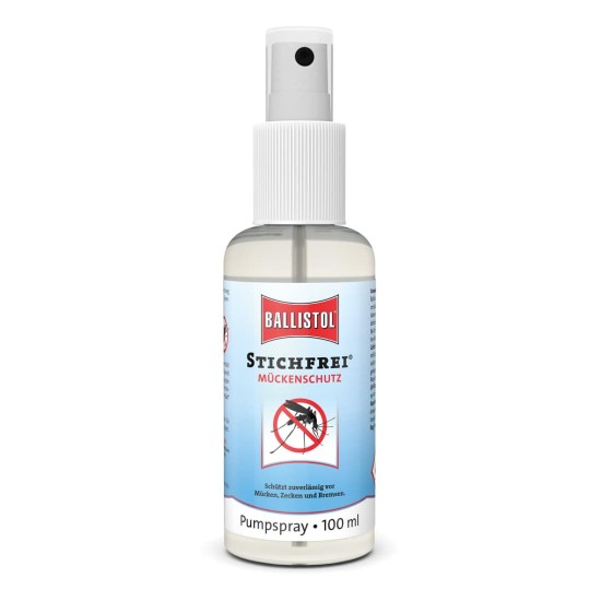 Spray antițânțari cu protecție UV Ballistol Stichfrei, 100ml Spray antițânțari cu protecție UV Ballistol Stichfrei, 100ml