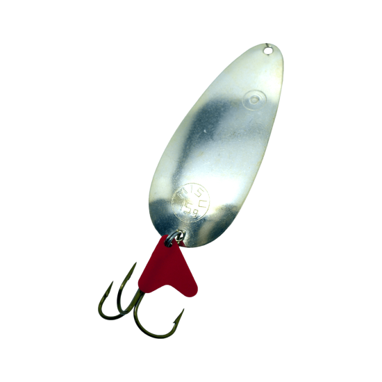 Linguriță oscilantă Mișu Ochi De Bou, Argintată, Mare, 17g