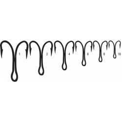 Ancoră dublă Mustad, Bronz, Nr.1, 25buc/plic
