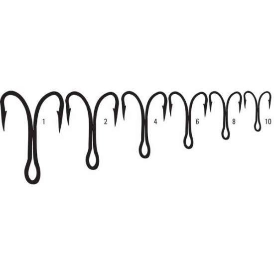 Ancoră dublă Mustad, Bronz, Nr.1, 25buc/plic Ancoră dublă Mustad, Bronz, Nr.1, 25buc/plic
