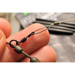 Vârtej cu agrafă rapidă si anou Korda Qc Ring Swivel, Nr.8, 8buc/plic