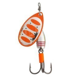 Linguriță rotativă Savage Gear Rotex, Fluo Orange-Silver, Nr.2/5.5g