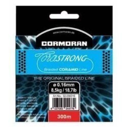 Fir textil Cormoran Corastrong Braided Coramid Line, Verde, 0.28mm/18.2kg/300m