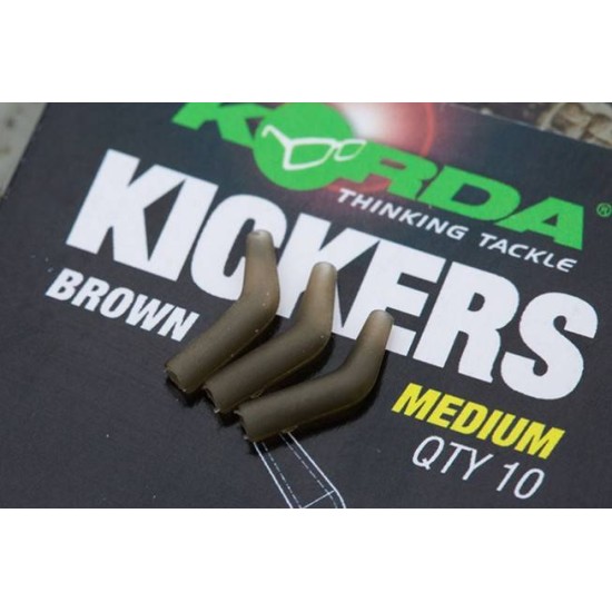Line Aligner Korda Kickers, Brown, Large, 10buc/plic