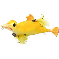 Nălucă Savage Gear Topwater 3D Suicide Duck, Yellow, 15cm/70g
