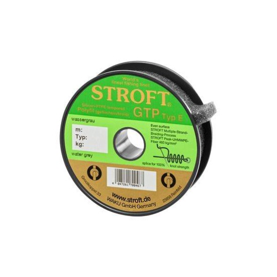 Fir textil STROFT GTP E1 Gri, 0.15mm/4.75kg/100m Fir textil STROFT GTP E1 Gri, 0.15mm/4.75kg/100m