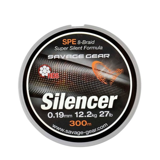 Fir textil Savage Gear Hd8 Silencer, 0.36mm/32kg/120m