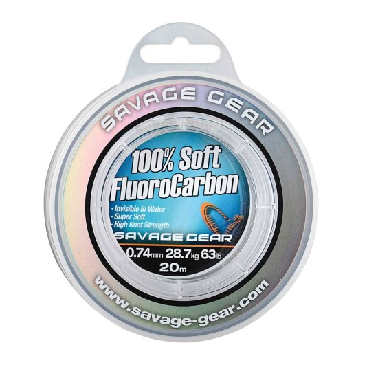 Fir fluorocarbon Savage Gear Soft, 0.33m/7kg/50m