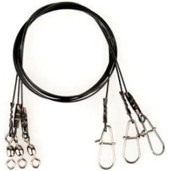 Strună Savage Gear Black7 Trace, 30cm, 0.45mm/11kg, 3buc/plic