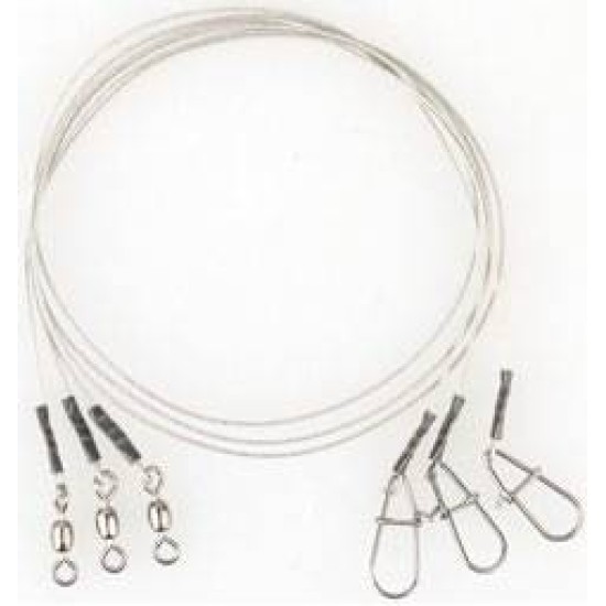 Strună Savage Gear Carbon49 Trace, 30cm, 0.48mm/11kg, 3buc/plic