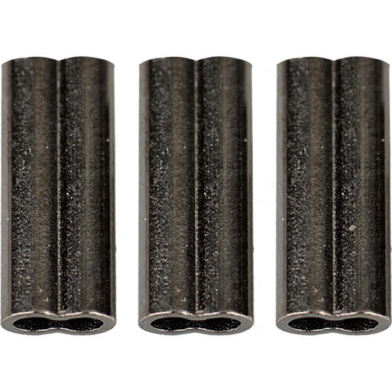 Bride Savage Gear Double Barrel Crimps, 1.2mm/8mm, 50buc/plic Bride Savage Gear Double Barrel Crimps, 1.2mm/8mm, 50buc/plic