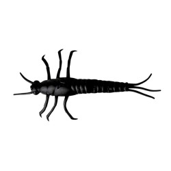 Nălucă Savage Gear 3D PVC Mayfly, Black, 5cm, 8buc/plic