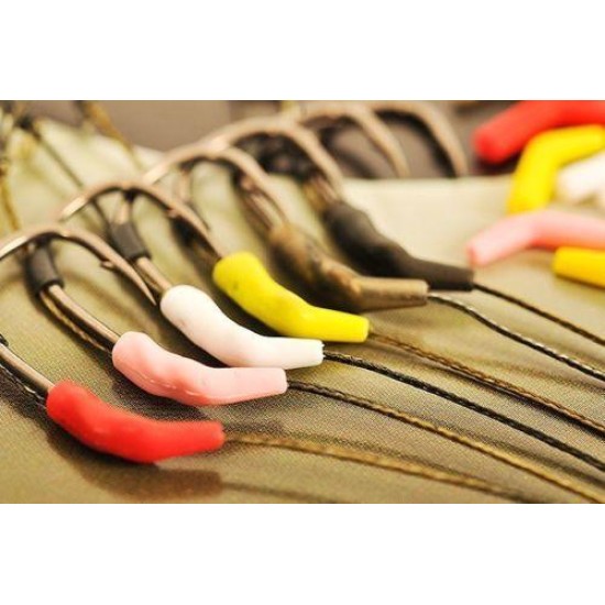 Line Aligner Korda Kickers Rig, Pink/Yellow, Small, 10buc/plic