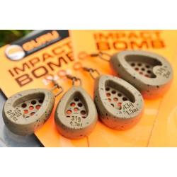 Plumb fix cu vârtej Guru Impact Bomb, 31g, 2buc/blister